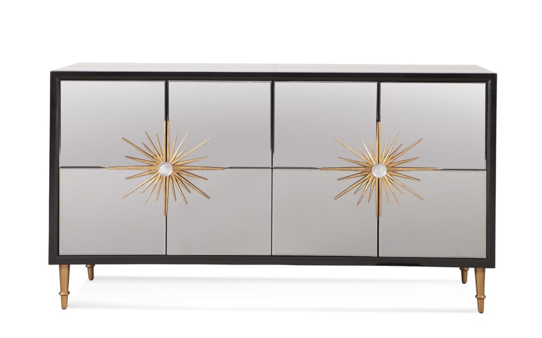 Bassett Mirror Buffet (Crack on left side panel) Sale Price: $599+ Delivery